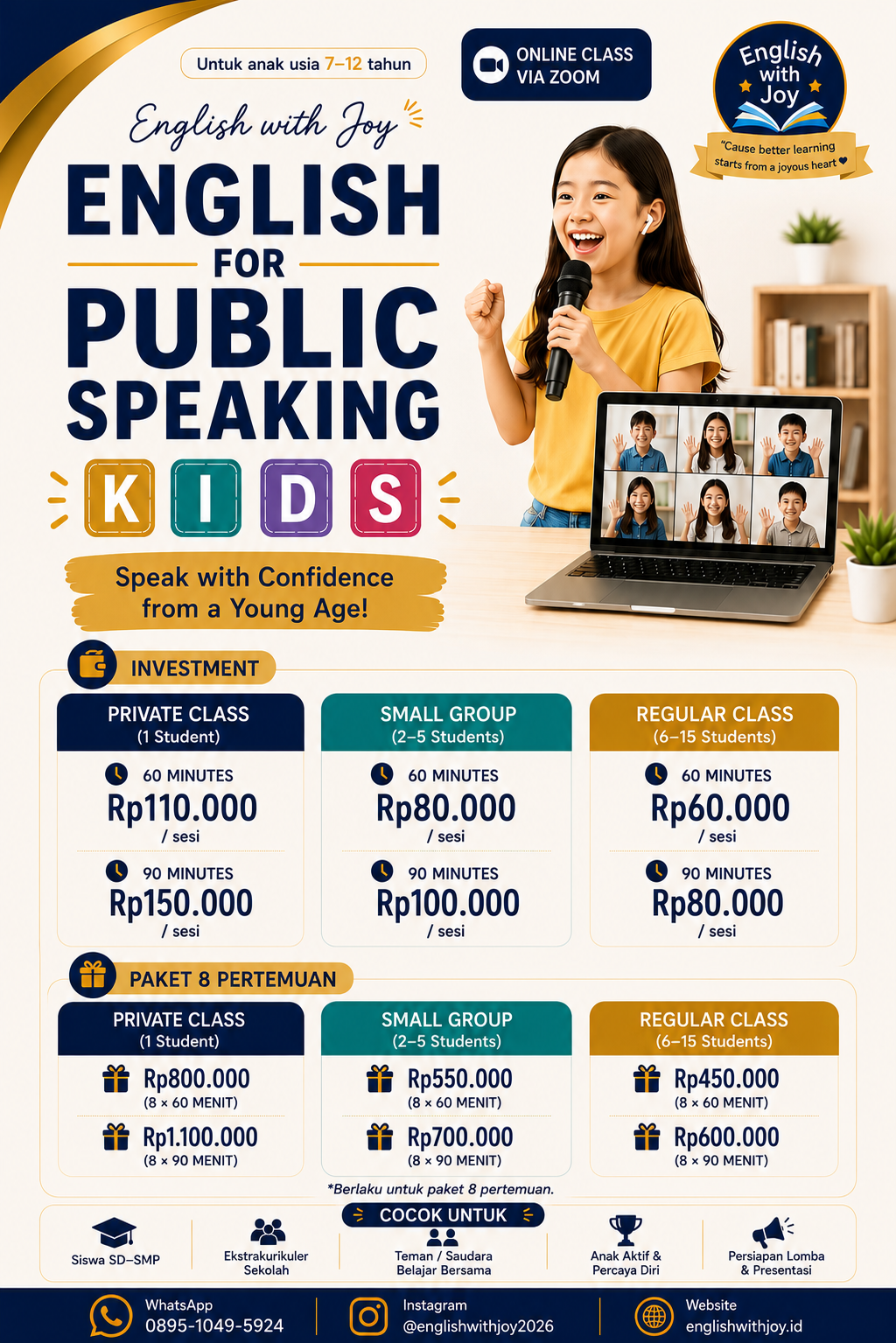 English for Public Speaking KIDS